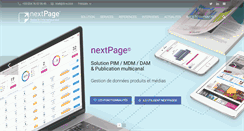 Desktop Screenshot of nextpage.fr